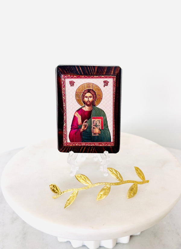 Jesus Wooden Icon