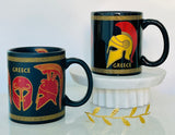 Spartan Greek Key Mug