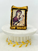 Golden Icon Plaque