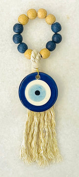 Beaded Mati Tassel Charm