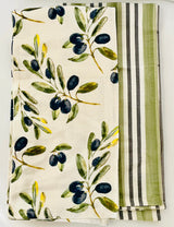 Olive Branch 2 Tea Towel Set