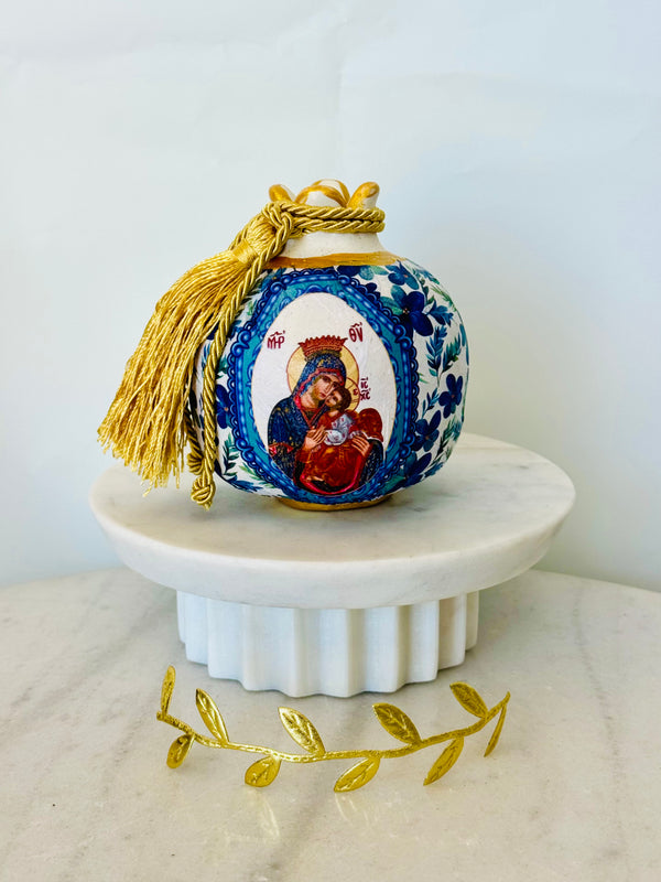 Panayia & Baby Jesus Pomegranate