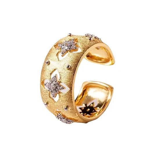 Bordeaux Ring Gold