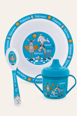 Donkey Kids Blue Meal Set
