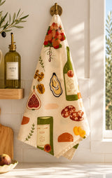 Taste of the Mediterranean Tea Towel