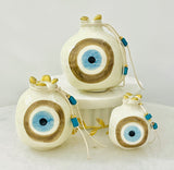 Beige Ceramic Mati Pomegranate
