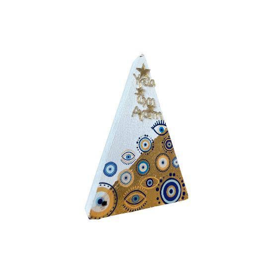 Greek Wishes White & Gold Mati Decor - PRE-ORDER