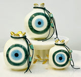 Stone Green Ceramic Mati Pomegranate