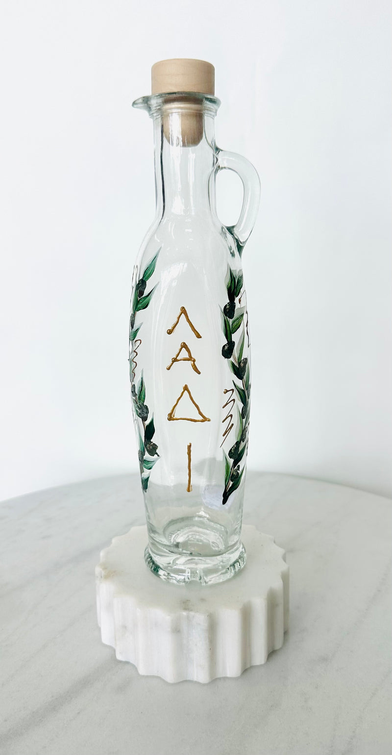 Handpainted Olive Oil Dispenser