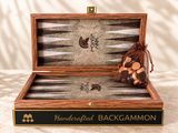 Molon Lave Spartan Handcrafted Backgammon Set – Small