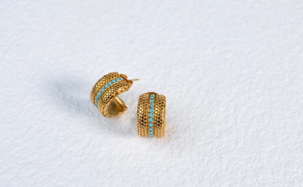 Zakynthos Earrings Gold