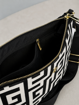 Meander Zip Pouch - Black