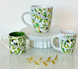 Hellenic Olive Mugs