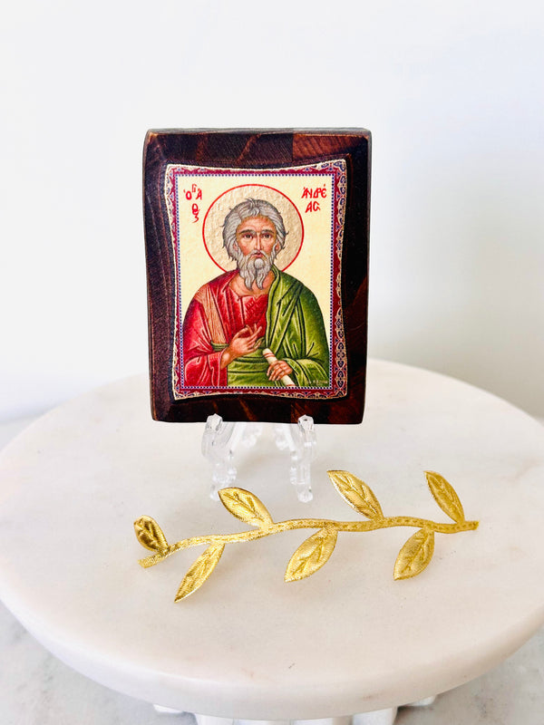 Saint Andreas Mini Icon