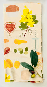Taste of the Mediterranean Tea Towel