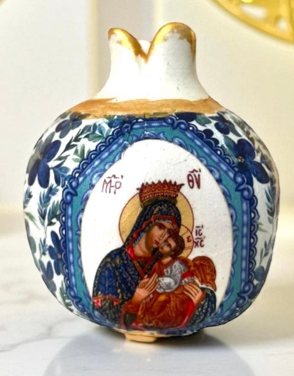Panayia & Baby Jesus Pomegranate - PRE-ORDER