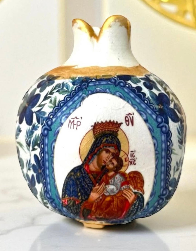 Panayia & Baby Jesus Pomegranate - PRE-ORDER