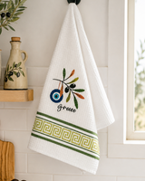 Mati Olive Branch Tea Towel
