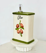 Olive Oil & Vinegar Ceramic Pourer