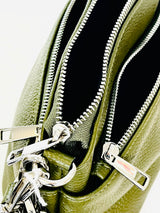 Handmade Greek Leather Bag - Olive