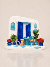 Greek Island Cat Decor - Small