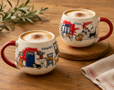 Kalimera Greek Island Cats Large Mug