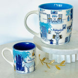 Blue Kalimera Donkey Mug