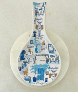 Greek Village Friends Spoon Holder