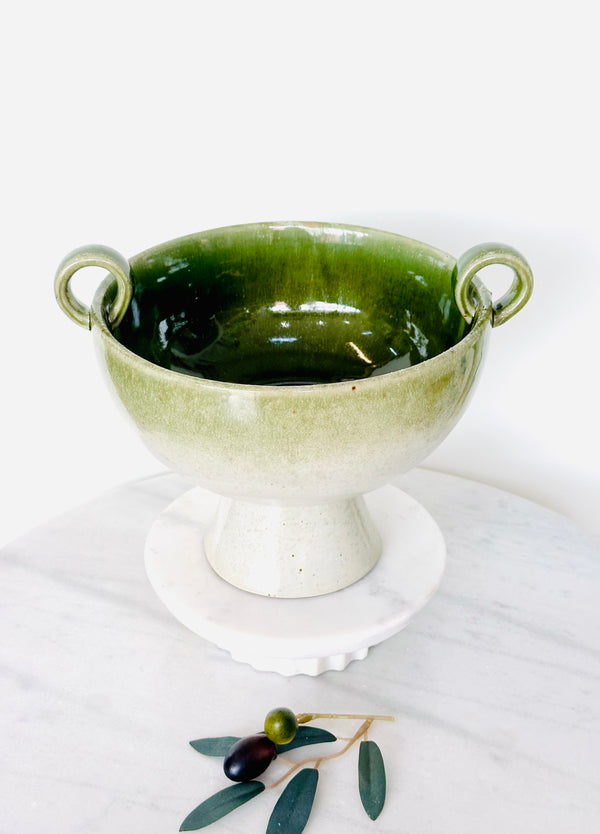Olive Green Gradient Bowl