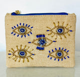Beaded Mati Pouch & Coin Purse