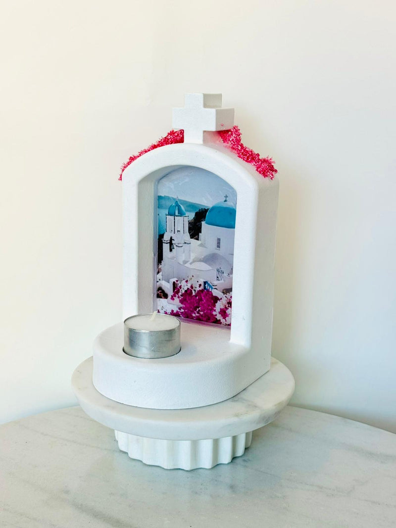 Santorini Greek Church Alter Dome