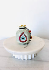 Red & Turquoise Mati Pomegranate - Mini