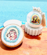 Trinket Dish With Virgin Mary And Jesus