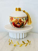 Nativity Scene Trinket Pomegranate