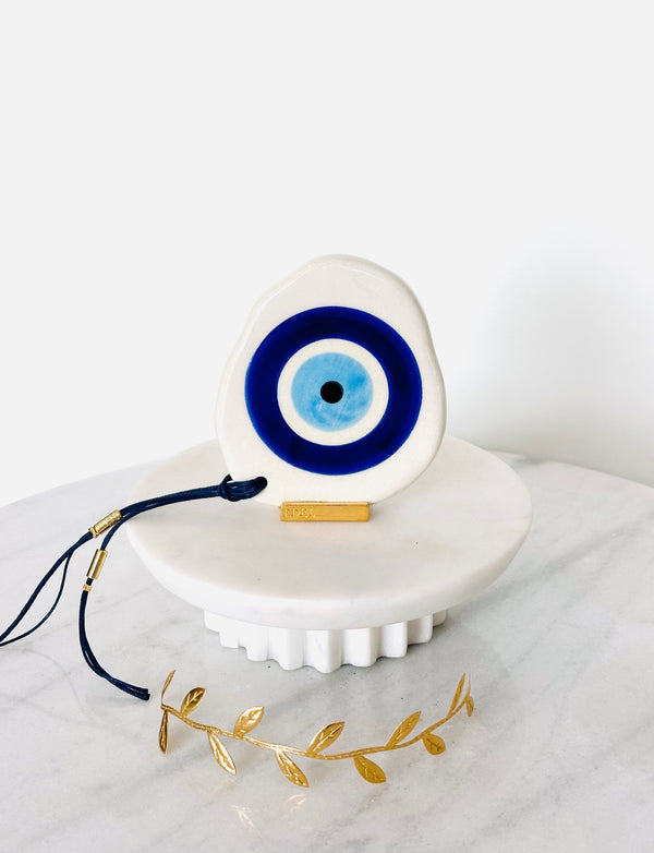 Cobalt Blue Mati Standing Decor