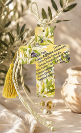 Greek Wishes Olive Cross