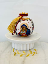 Red Panayia & Baby Jesus Pomegranate