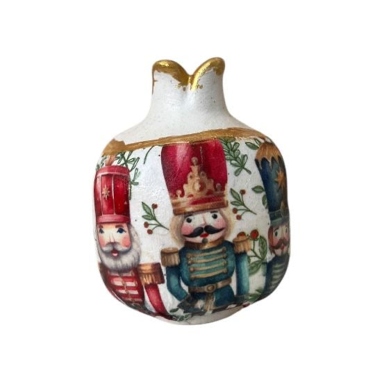 Nutcracker Christmas Pomegranate Small - PRE-ORDER