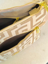 Meander Twin-Zip Bag - Sand