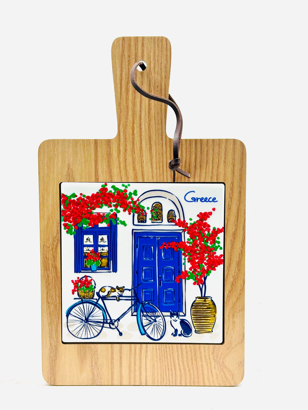 Greek Island Pot Holder
