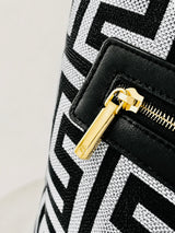 Meander Shoulder Bag with Gold Chain