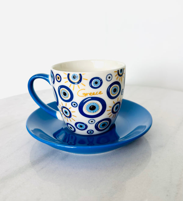 Mati Mug & Saucer