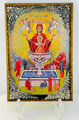 Panayia and The Life Giving Fountain Icon