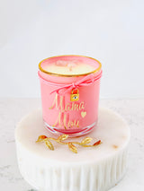 Personalised Mama Locket Pendant Candle