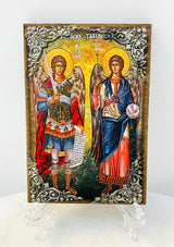 Archangel Michael and Gabriel Icon