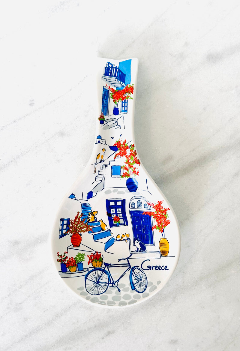 Greek Laneways Spoon Rest