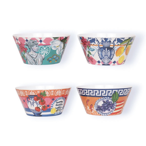 Mediterranean Bowels Set of 4
