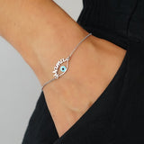Mama Silver Mati Bracelet