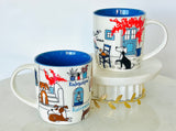 Greek Village Pets Mug