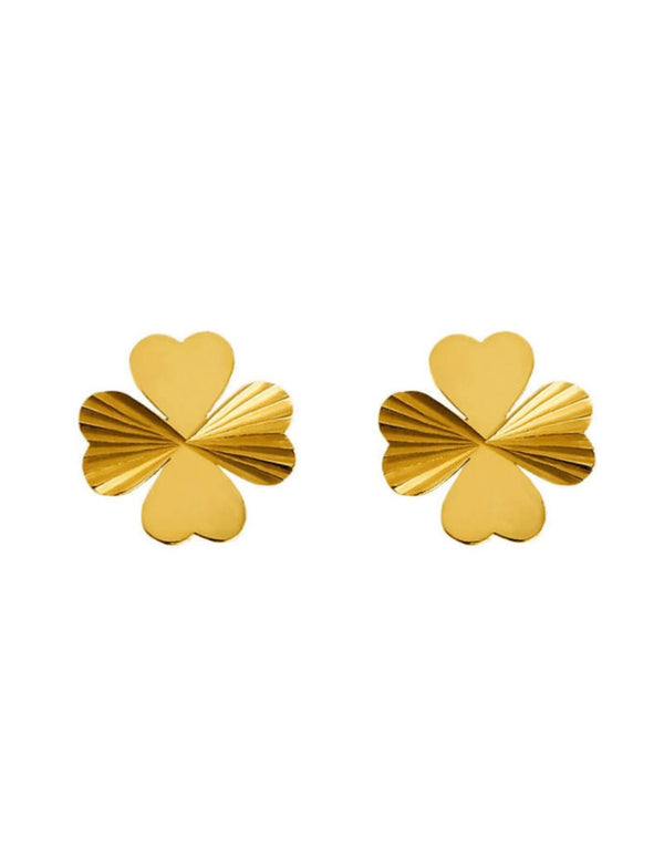 Swiss Earrings Gold
